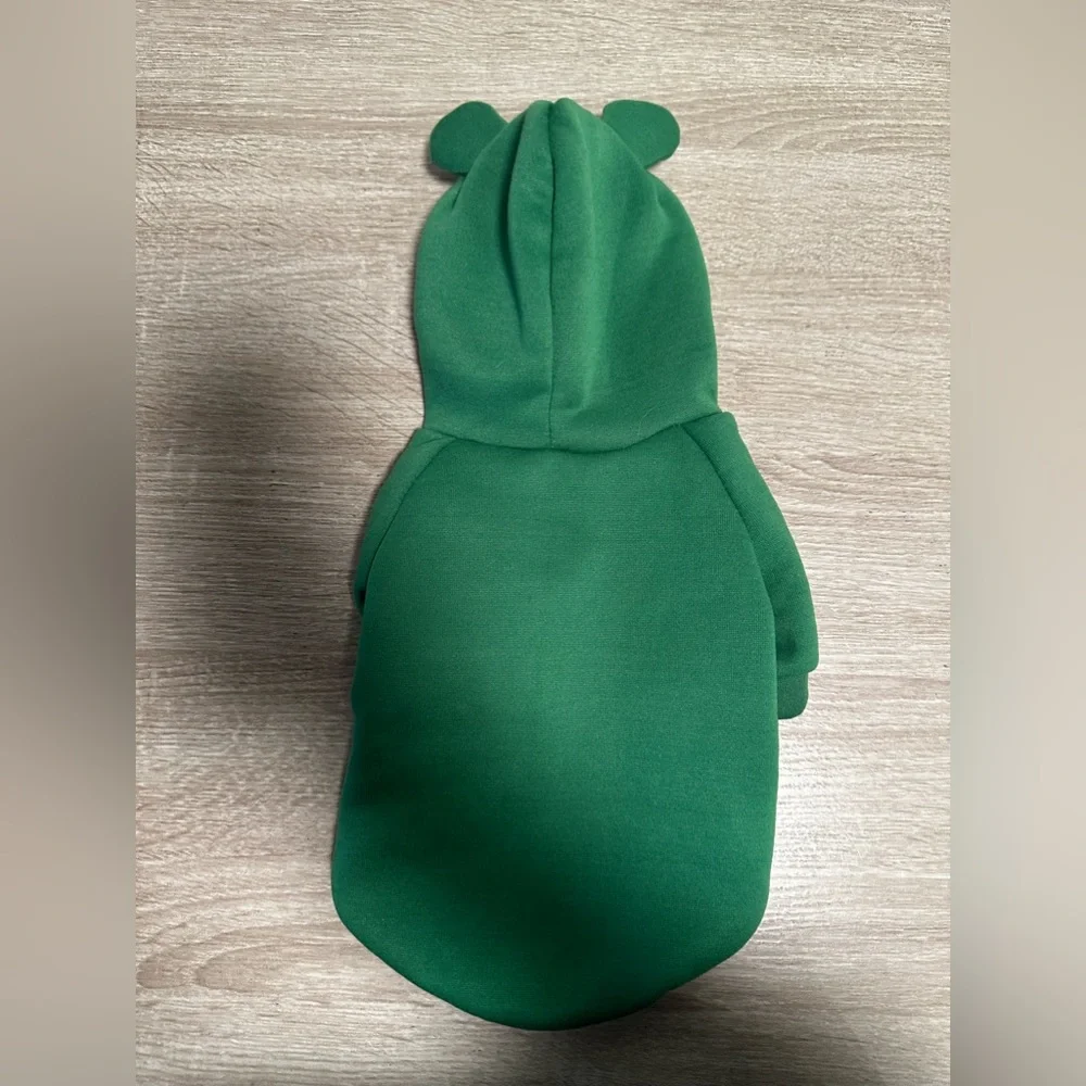 RE-POSHING🐸 HOST PICK!🐸NWOT🐸FROG HOODIE COSTUME SIZE MEDIUM 100% POLYESTER🐸 - Picture 6 of 7